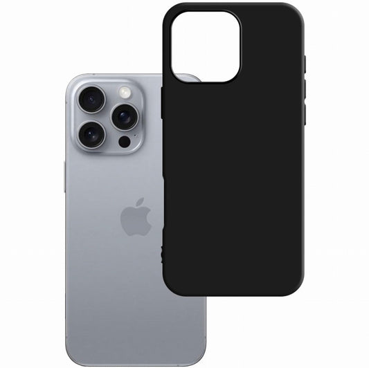 Custodia per Apple iPhone 16 Pro, 3MK, Nera Opaca
