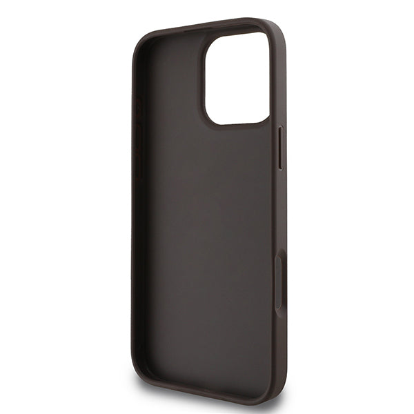 Custodia per Apple iPhone 16 Pro, Guess, 4G Classic, Rosa