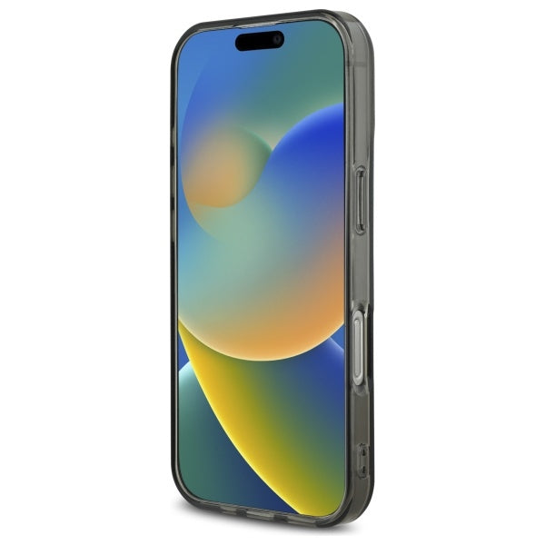 Custodia per Apple iPhone 16 Pro, Guess, IML Heart, Nera