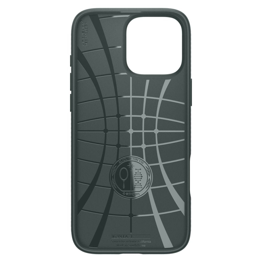 Custodia per Apple iPhone 16 Pro Max, Spigen, Liquid Air, Verde