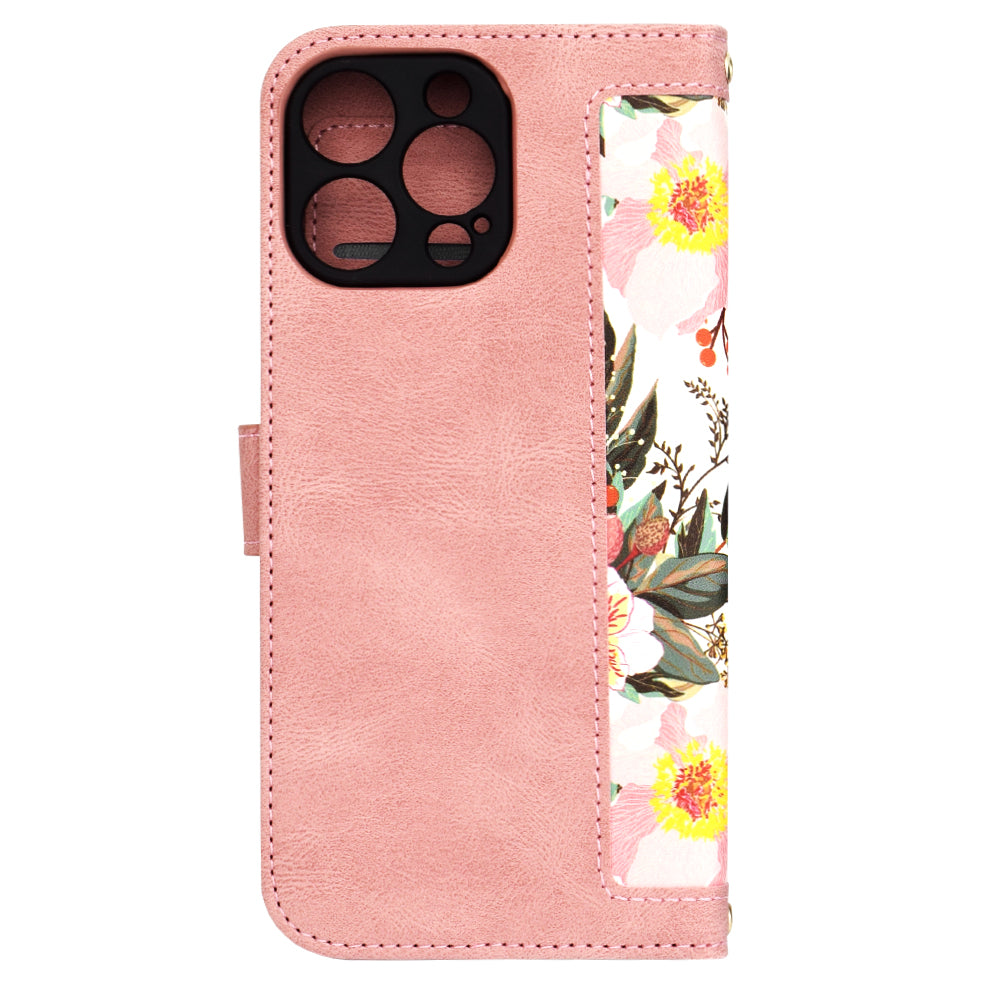 Custodia per Apple iPhone 16 Pro Max, Techsuit, FlipCraft, Rosa