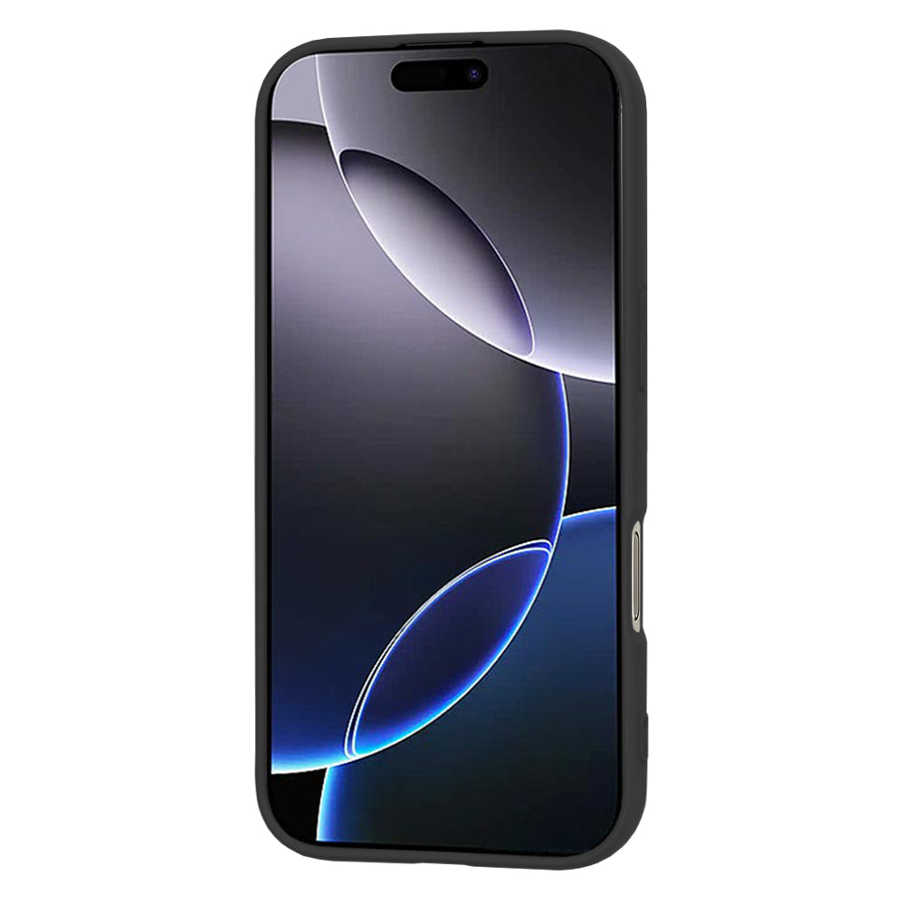 Custodia per Apple iPhone 16 Pro Max, Techsuit, SoftFlex, Nera