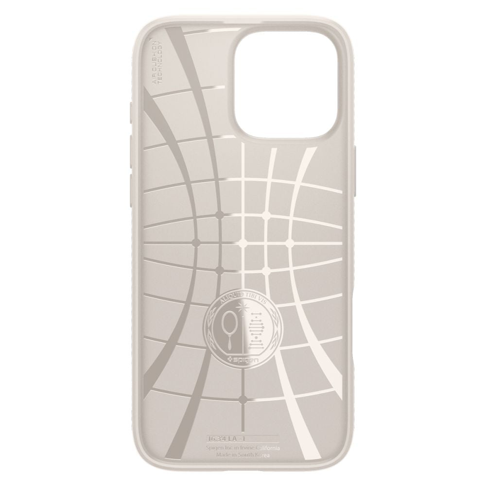 Custodia per Apple iPhone 16 Pro, Spigen, Liquid Air, Beige ACS08120