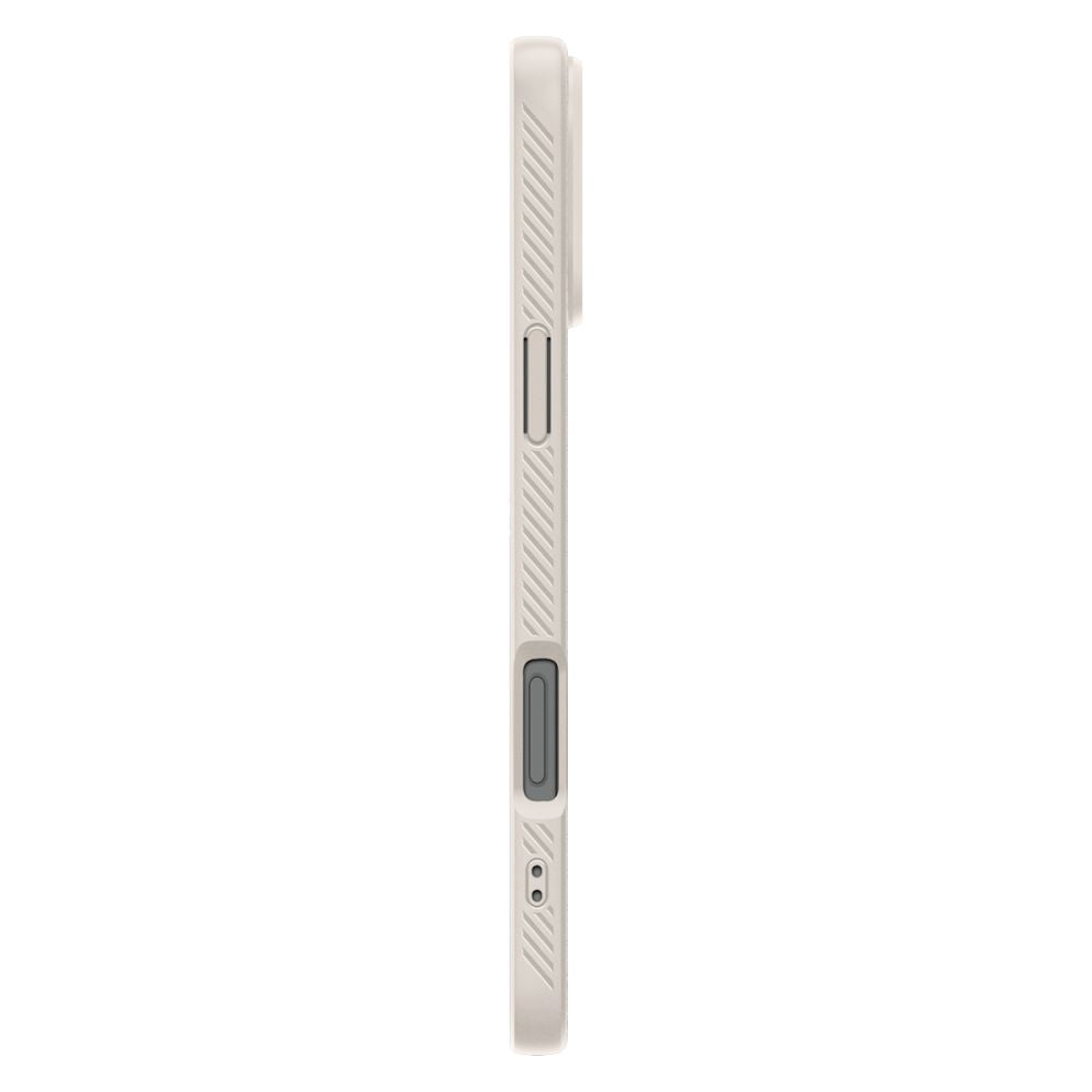 Custodia per Apple iPhone 16 Pro, Spigen, Liquid Air, Beige ACS08120