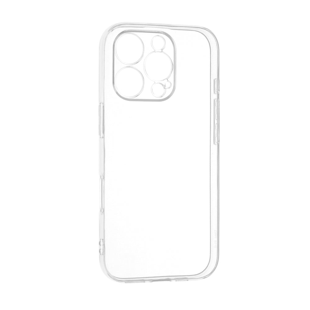 Custodia per Apple iPhone 16 Pro, Techsuit, Chiara, Trasparente
