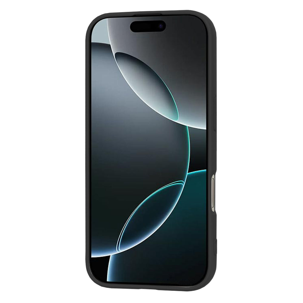 Custodia per Apple iPhone 16 Pro, Techsuit, SoftFlex, Nera