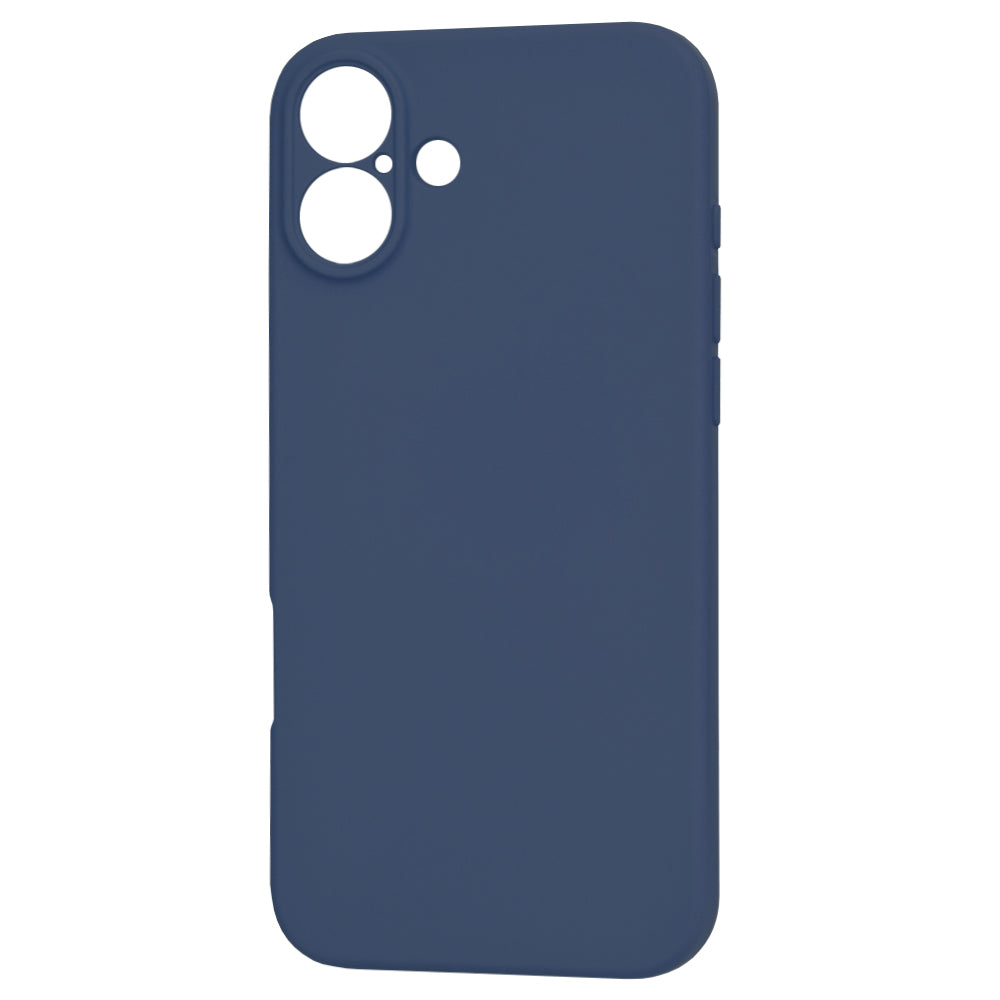Custodia per Apple iPhone 16, Techsuit, SoftFlex, Blu navy