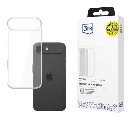 Custodia per Apple iPhone 17 Air, 3MK, Armor, Trasparente