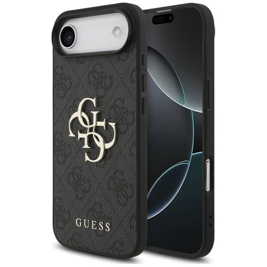 Case for Apple iPhone 17 Air, Guess, 4G Big Logo, Black