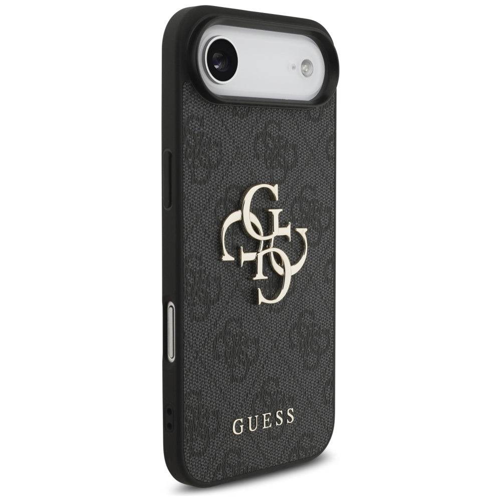Custodia per Apple iPhone 17 Air, Guess, 4G Classic Logo con Cinturino, Nera