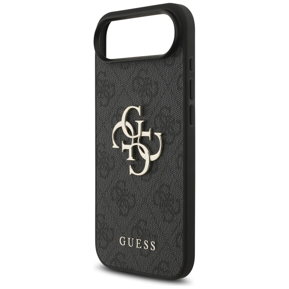 Custodia per Apple iPhone 17 Air, Guess, 4G Classic Logo con Cinturino, Nera