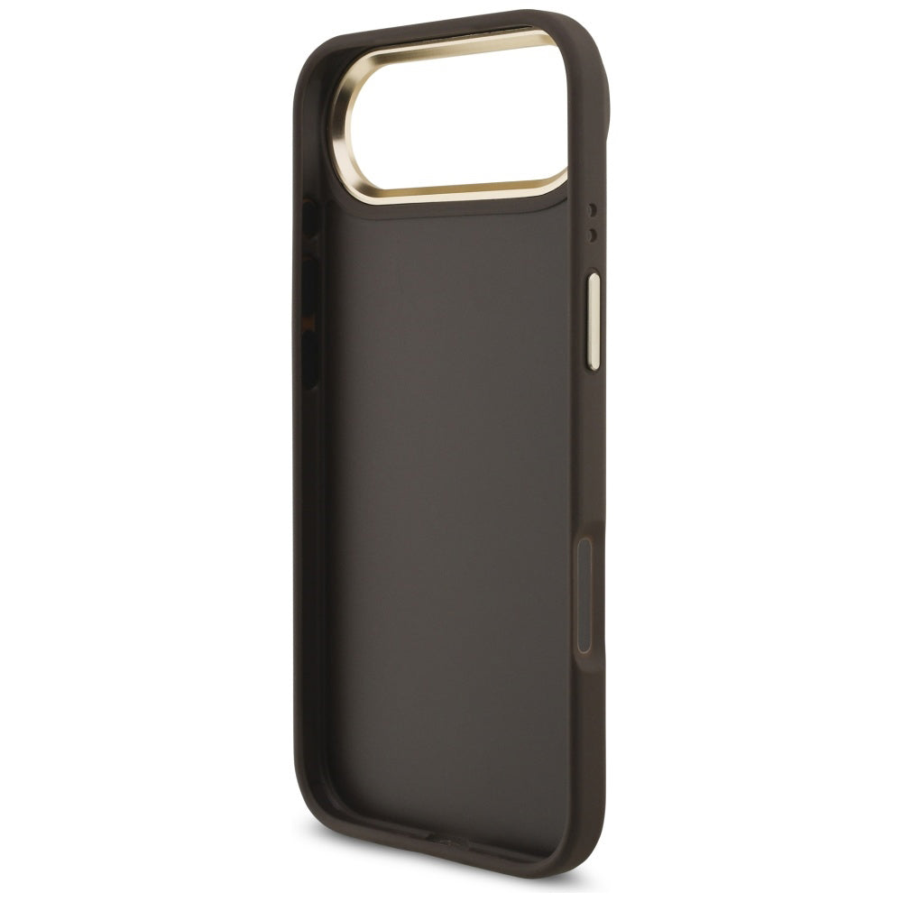 Custodia per Apple iPhone 17 Air, Guess, Big 4G Logo Classic, Marrone Dorato