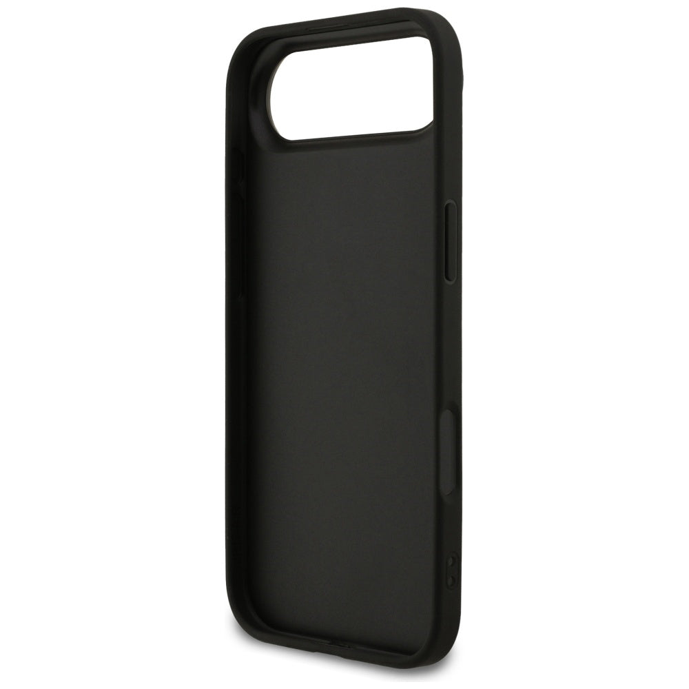 Custodia per Apple iPhone 17 Air, Guess, Fixed Glitter Big 4G, Nera