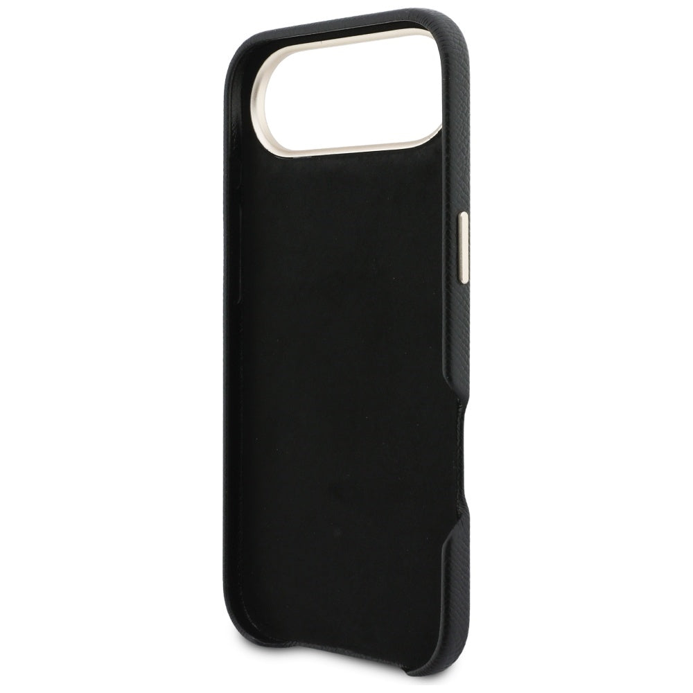 Custodia per Apple iPhone 17 Air, Guess, Resin Logo, Nera