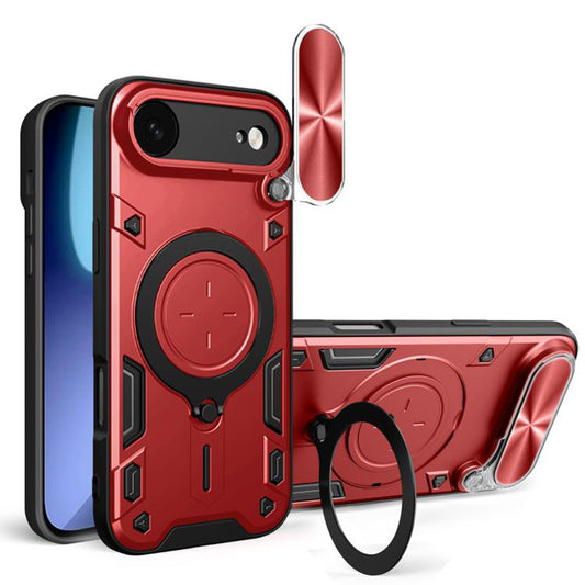 Case for Apple iPhone 17 Air, Techsuit, CamGuard Pro, Red
