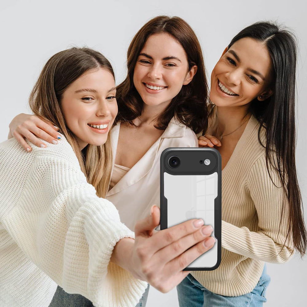 Custodia per Apple iPhone 17 Air, Techsuit, ColorVerse 360, Nera