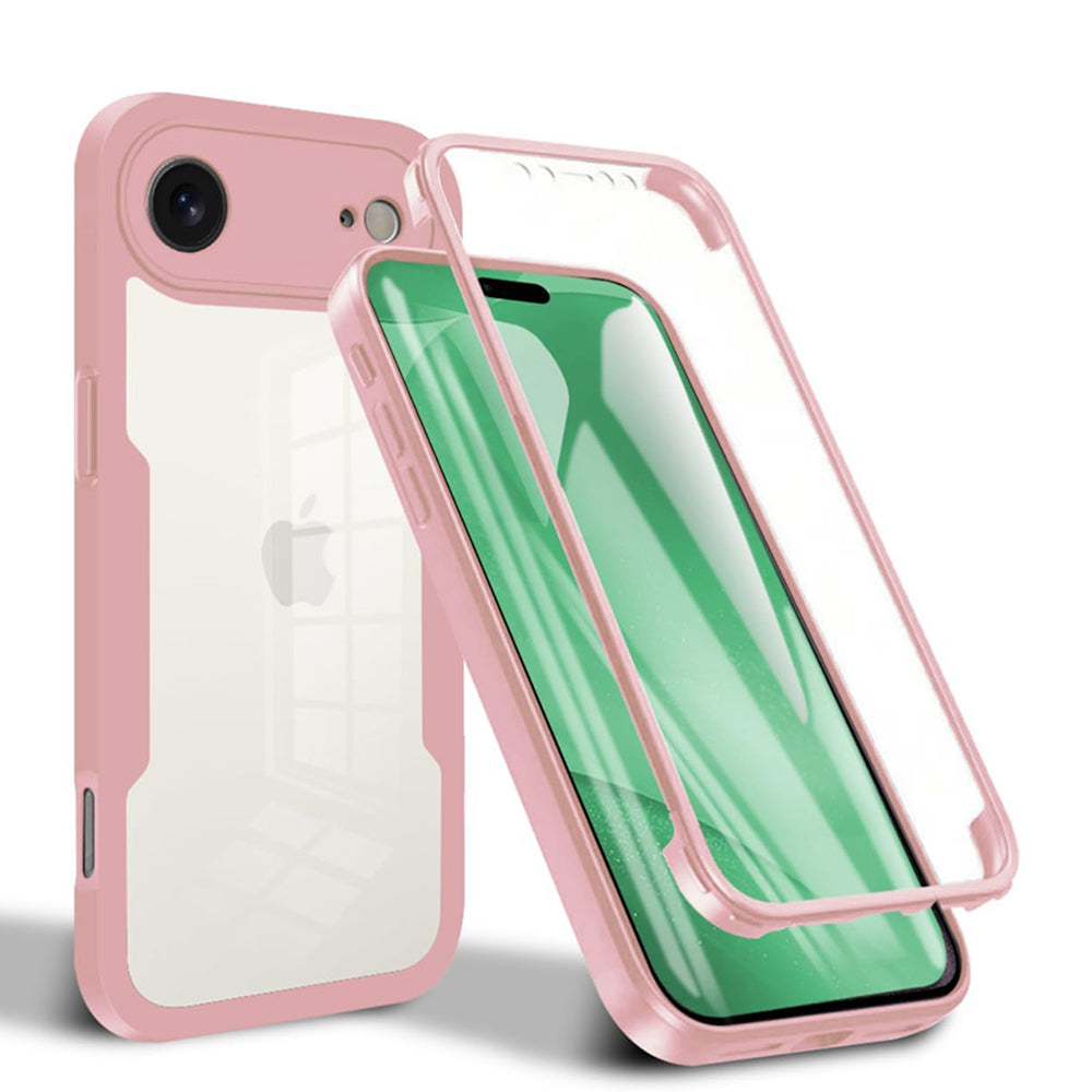 Custodia per Apple iPhone 17 Air, Techsuit, ColorVerse 360, Rosa