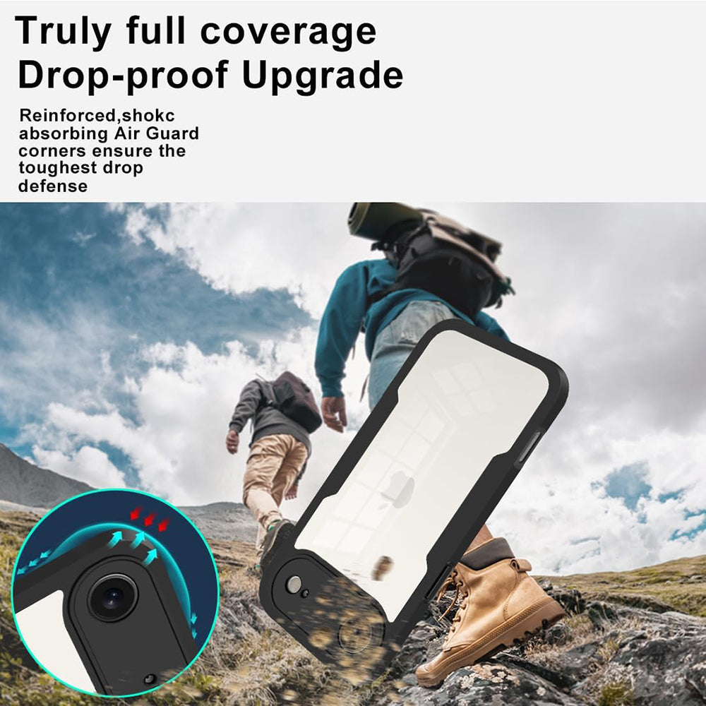 Custodia per Apple iPhone 17 Air, Techsuit, ColorVerse 360, Rosa