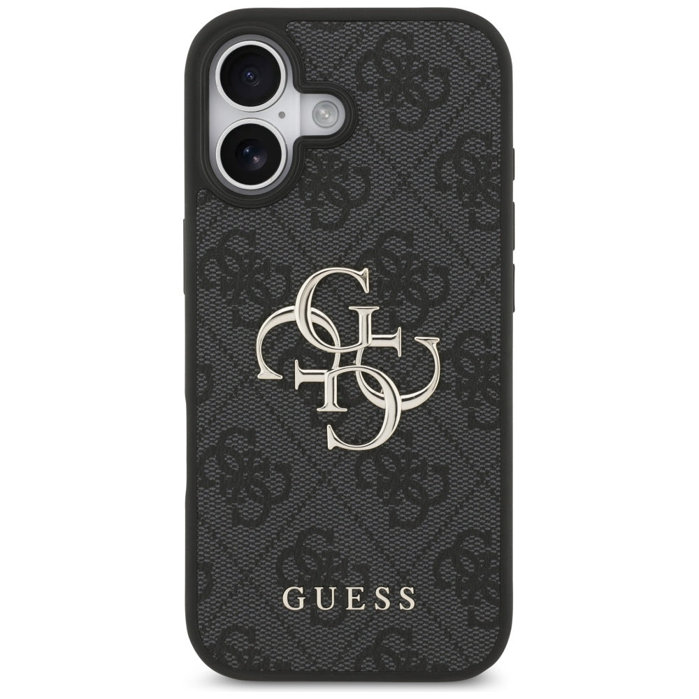 Custodia per Apple iPhone 17, Guess, 4G Big Logo, Nera