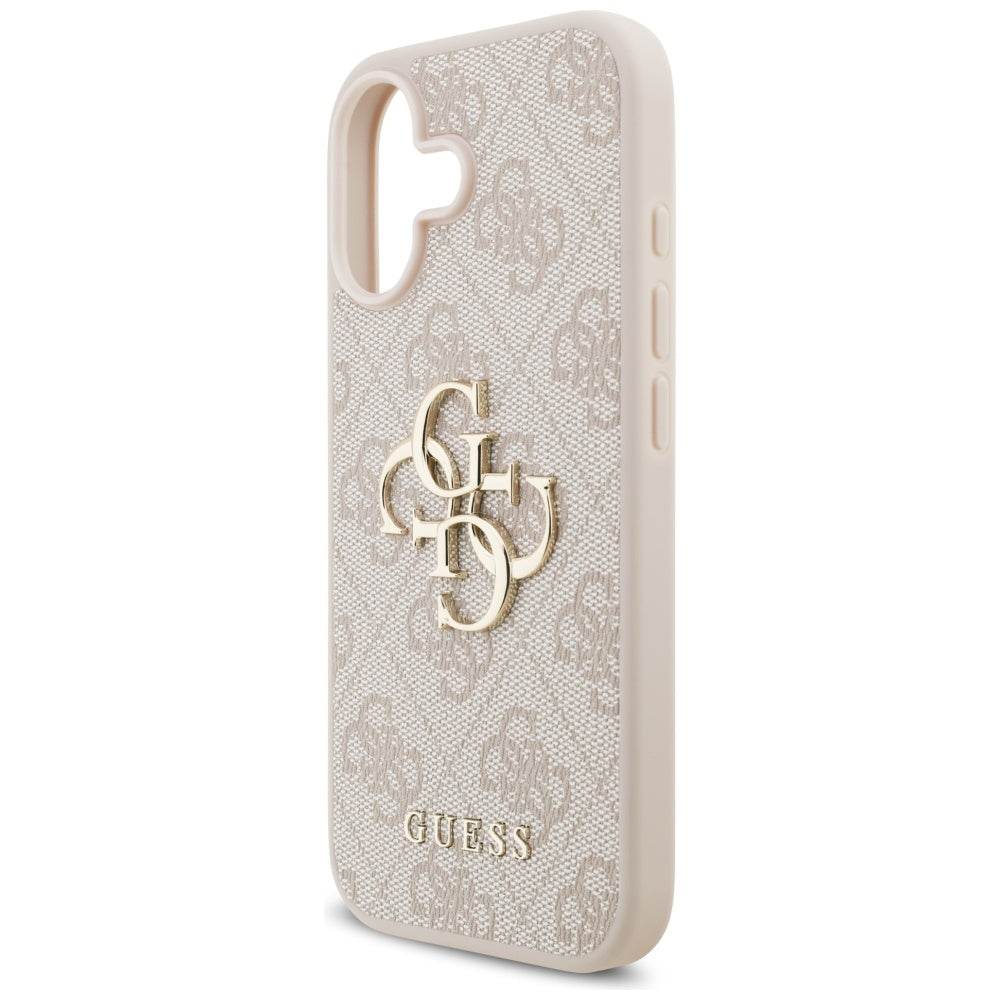Custodia per Apple iPhone 17, Guess, 4G Big Logo, Rosa