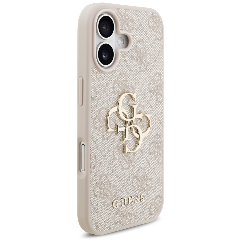 Custodia per Apple iPhone 17, Guess, 4G Big Logo, Rosa