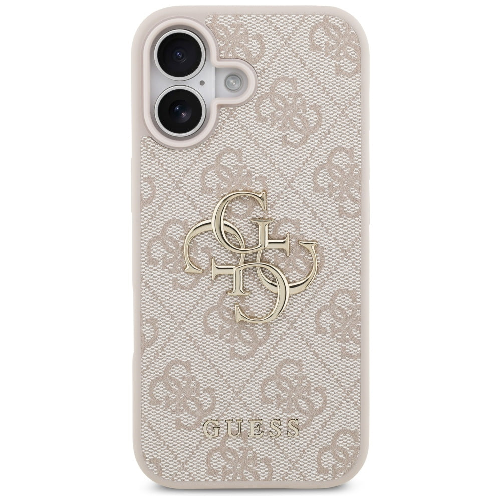 Custodia per Apple iPhone 17, Guess, 4G Big Logo, Rosa