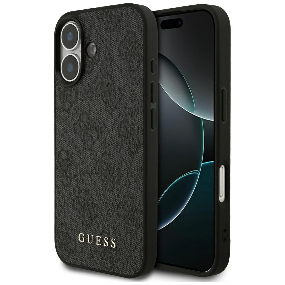 Custodia per Apple iPhone 17, Guess, 4G Classic, Nera