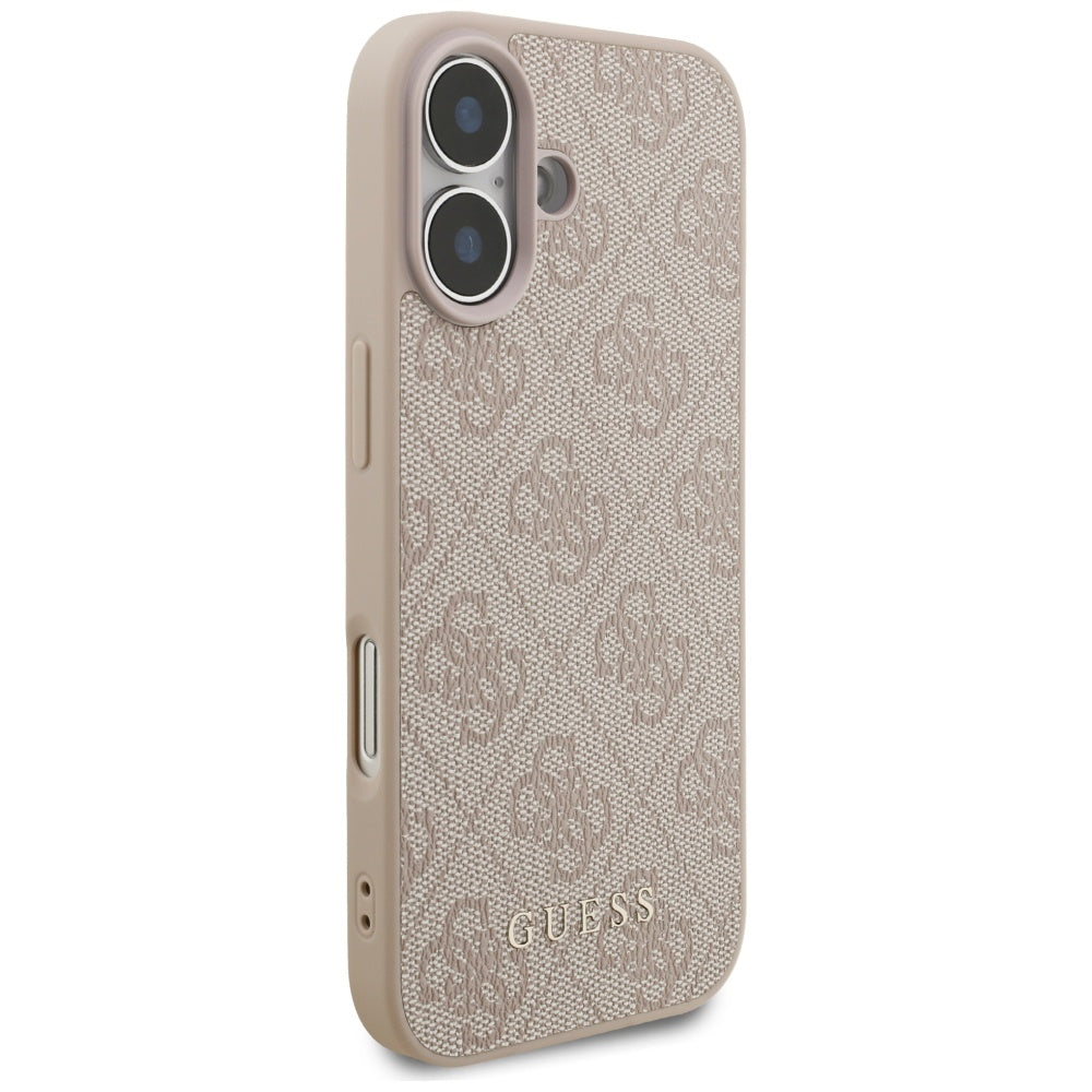 Custodia per Apple iPhone 17, Guess, 4G Classic, Rosa