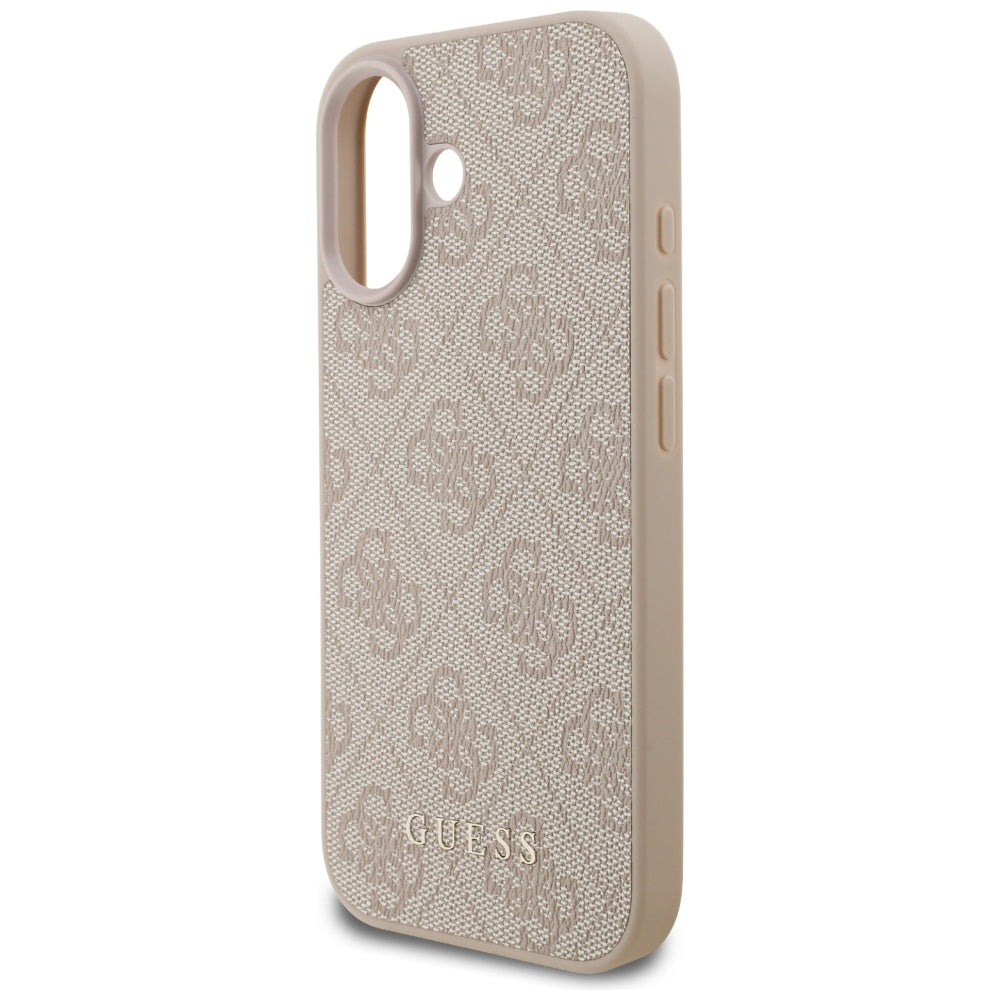 Custodia per Apple iPhone 17, Guess, 4G Classic, Rosa
