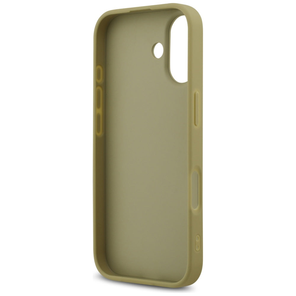 Custodia per Apple iPhone 17, Guess, Fixed Glitter Big 4G, Dorata