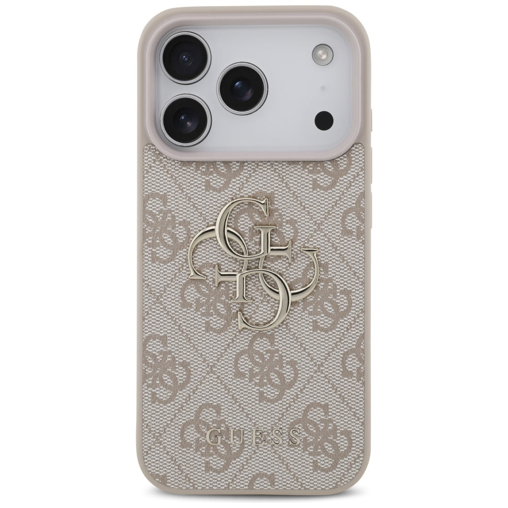 Custodia per Apple iPhone 17 Pro Max, Guess, 4G Big Logo, Rosa
