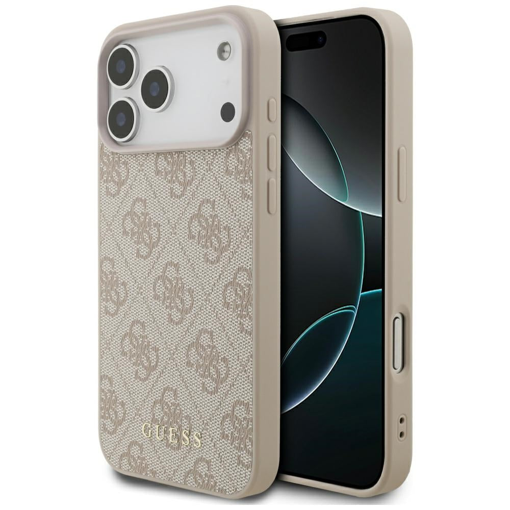 Custodia per Apple iPhone 17 Pro Max, Guess, 4G Classic, Rosa