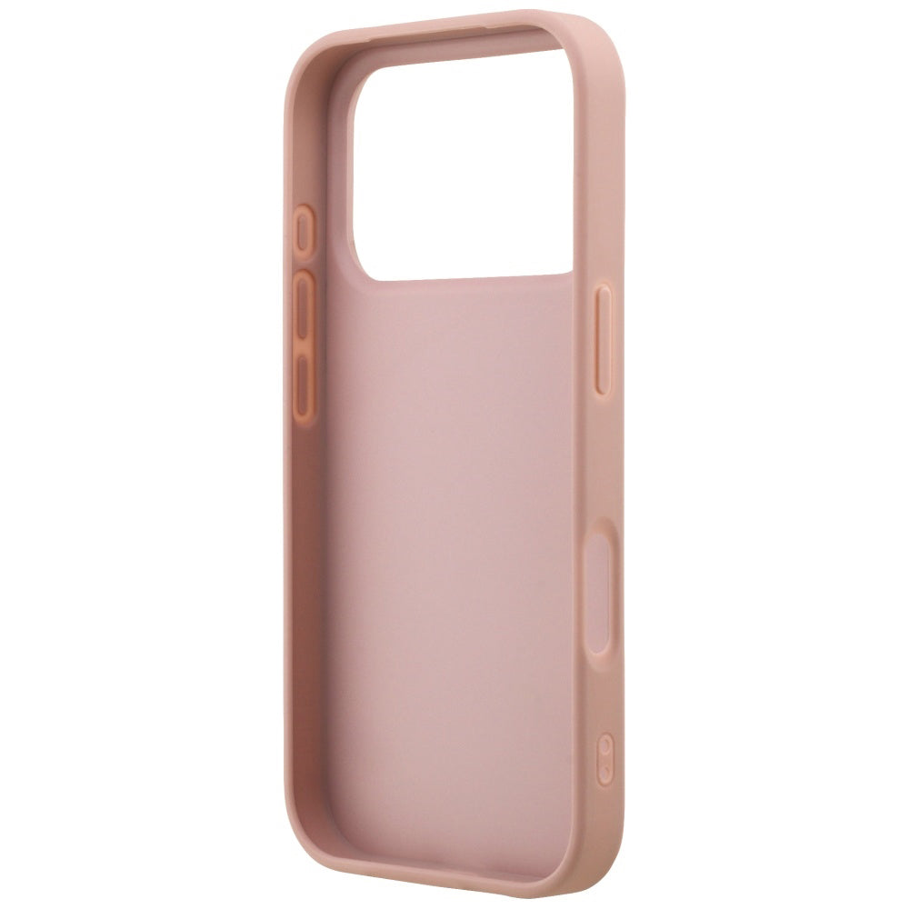 Custodia per Apple iPhone 17 Pro Max, Guess, Fixed Glitter Big 4G, Rosa