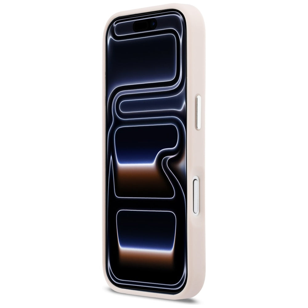 Custodia per Apple iPhone 17 Pro Max, Karl Lagerfeld, Karl & Choupette Print with Pocket, Rosa