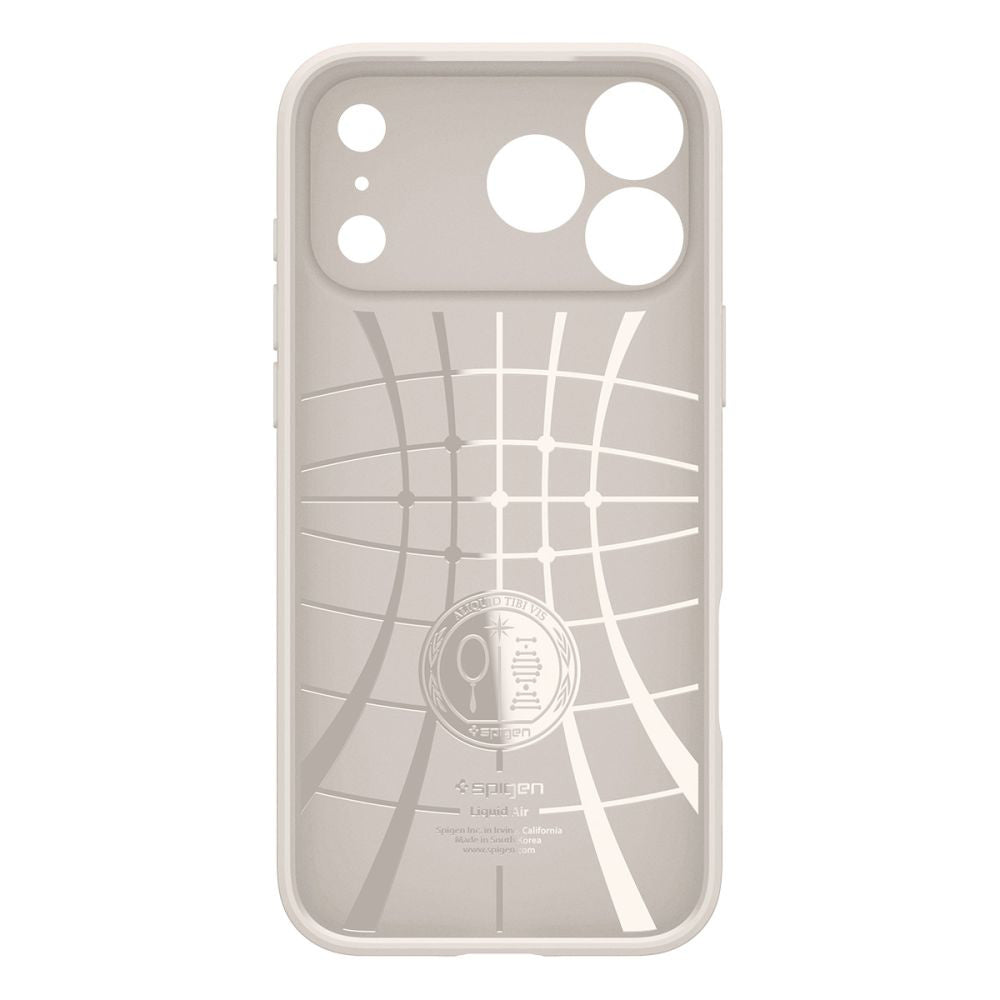 Case for Apple iPhone 17 Pro Max, Spigen, Liquid Air, Beige