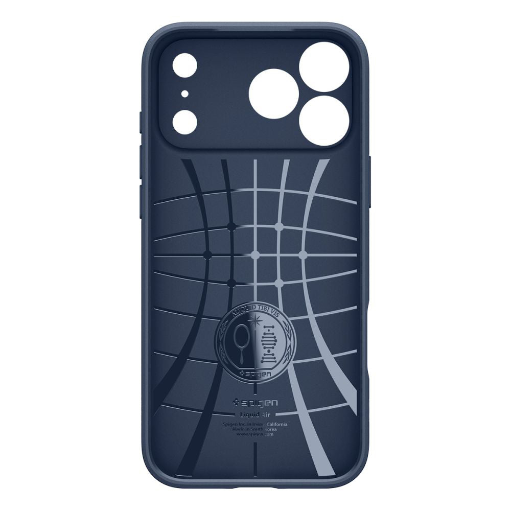 Custodia per Apple iPhone 17 Pro Max, Spigen, Liquid Air, Blu Navy ACS10266