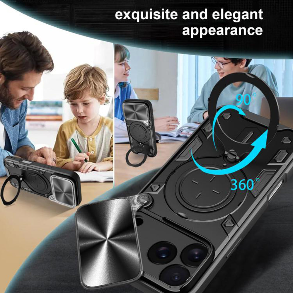 Custodia per Apple iPhone 17 Pro Max, Techsuit, CamGuard Pro, Viola