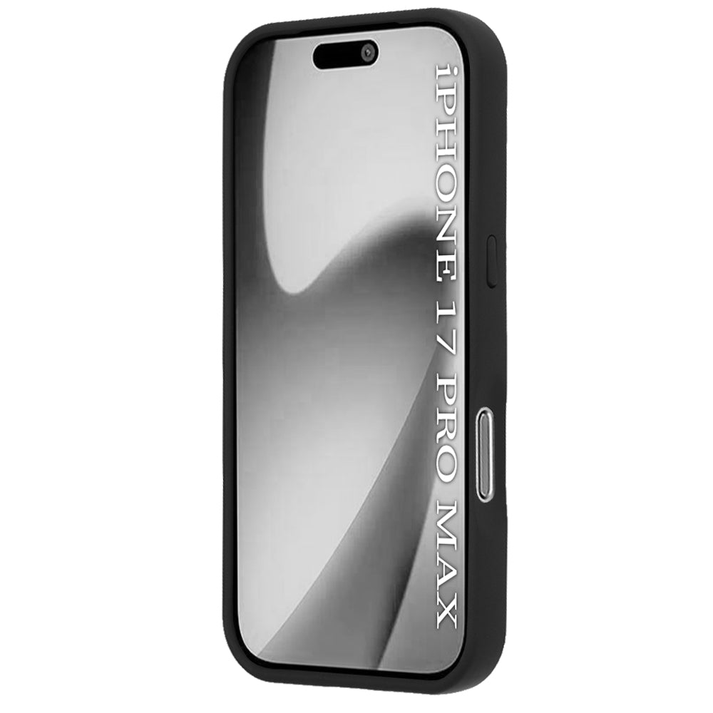 Custodia per Apple iPhone 17 Pro Max, Techsuit, Glinth, Nera