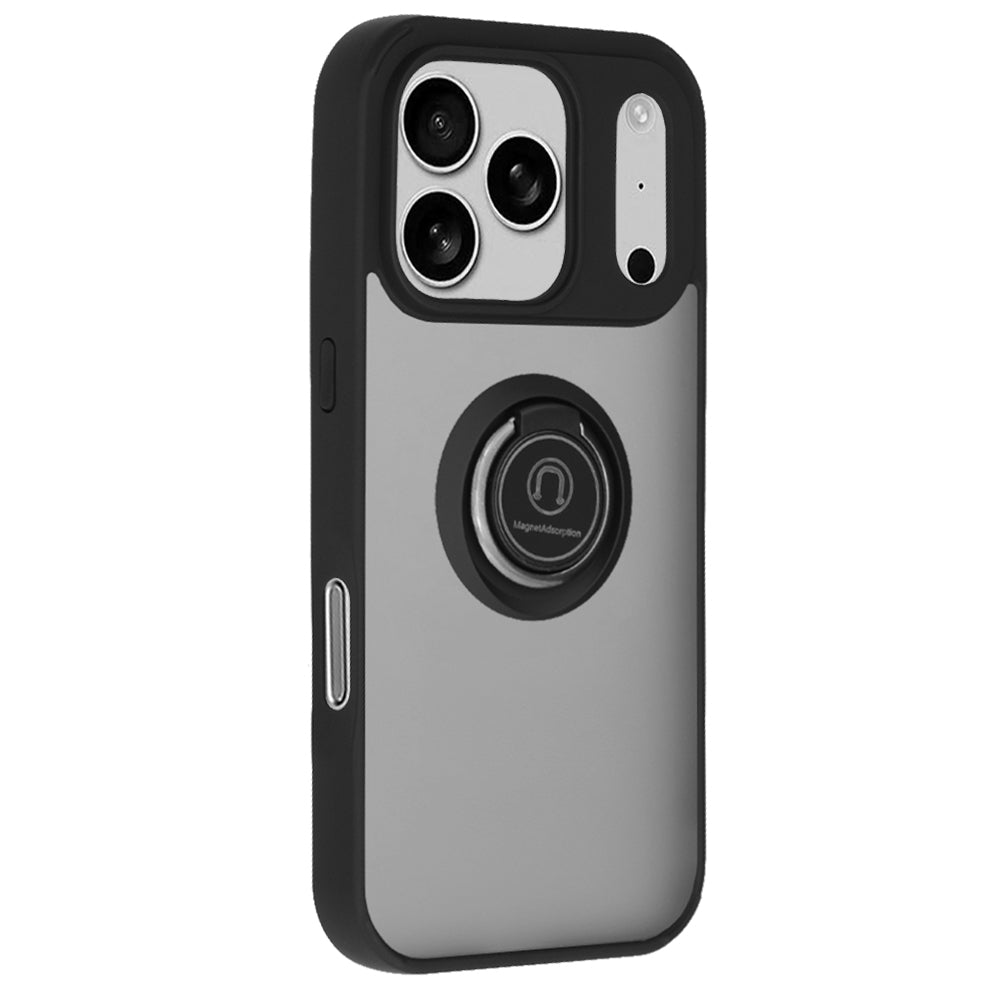 Custodia per Apple iPhone 17 Pro Max, Techsuit, Glinth, Nera