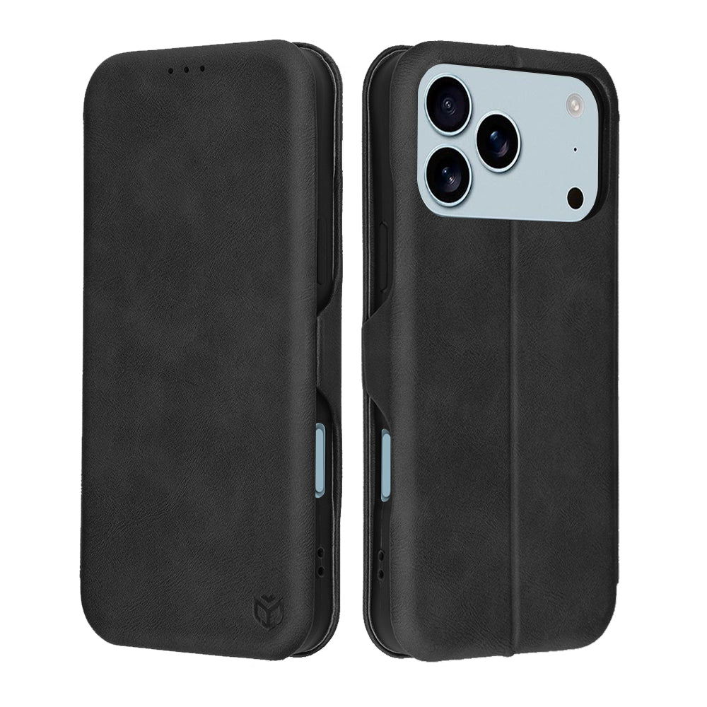 Case for Apple iPhone 17 Pro Max, Techsuit, Safe Wallet Plus, Black