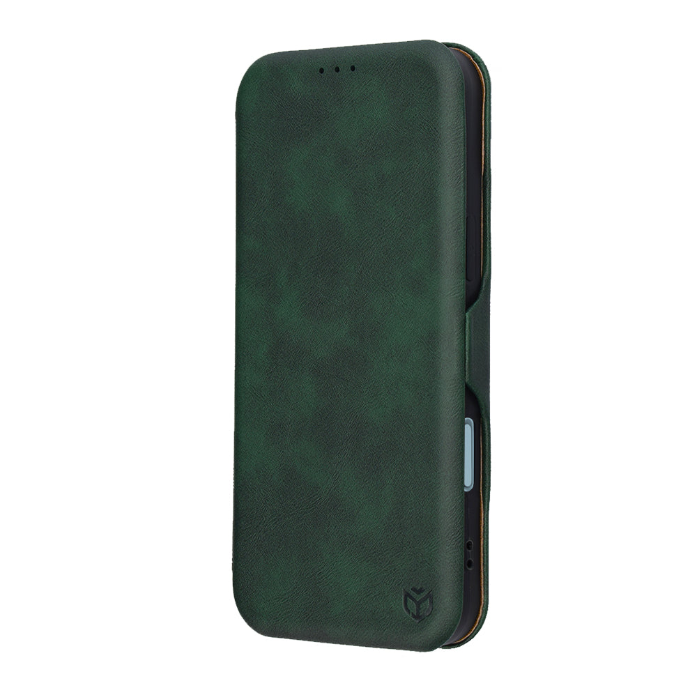 Custodia per Apple iPhone 17 Pro Max, Techsuit, Safe Wallet Plus, Verde