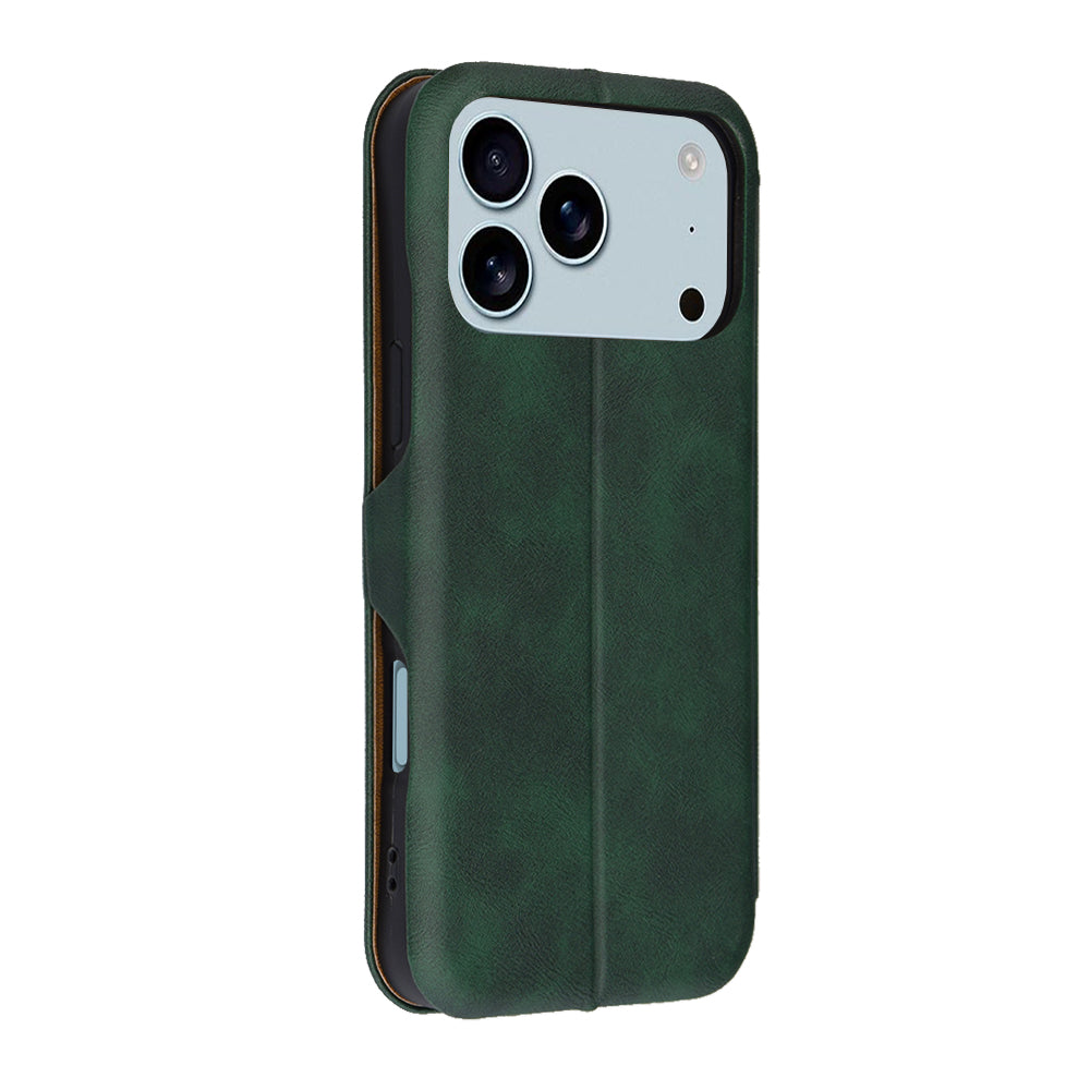Custodia per Apple iPhone 17 Pro Max, Techsuit, Safe Wallet Plus, Verde