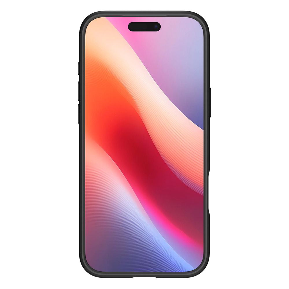 Custodia per Apple iPhone 17 Pro, Spigen, Ultra Hybrid, Nero Opaco ACS10343