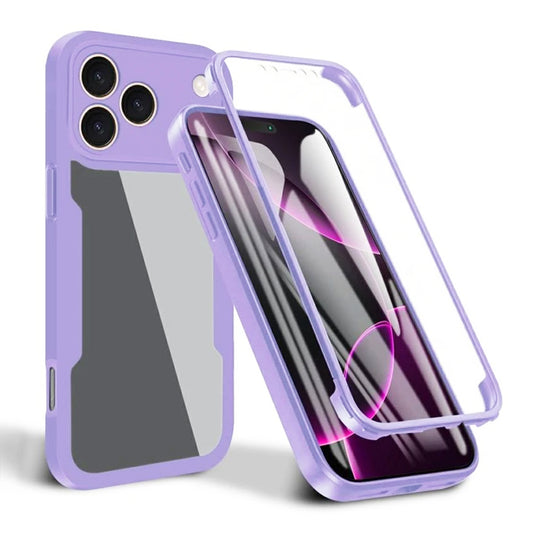 Custodia per Apple iPhone 17 Pro, Techsuit, ColorVerse 360, Viola