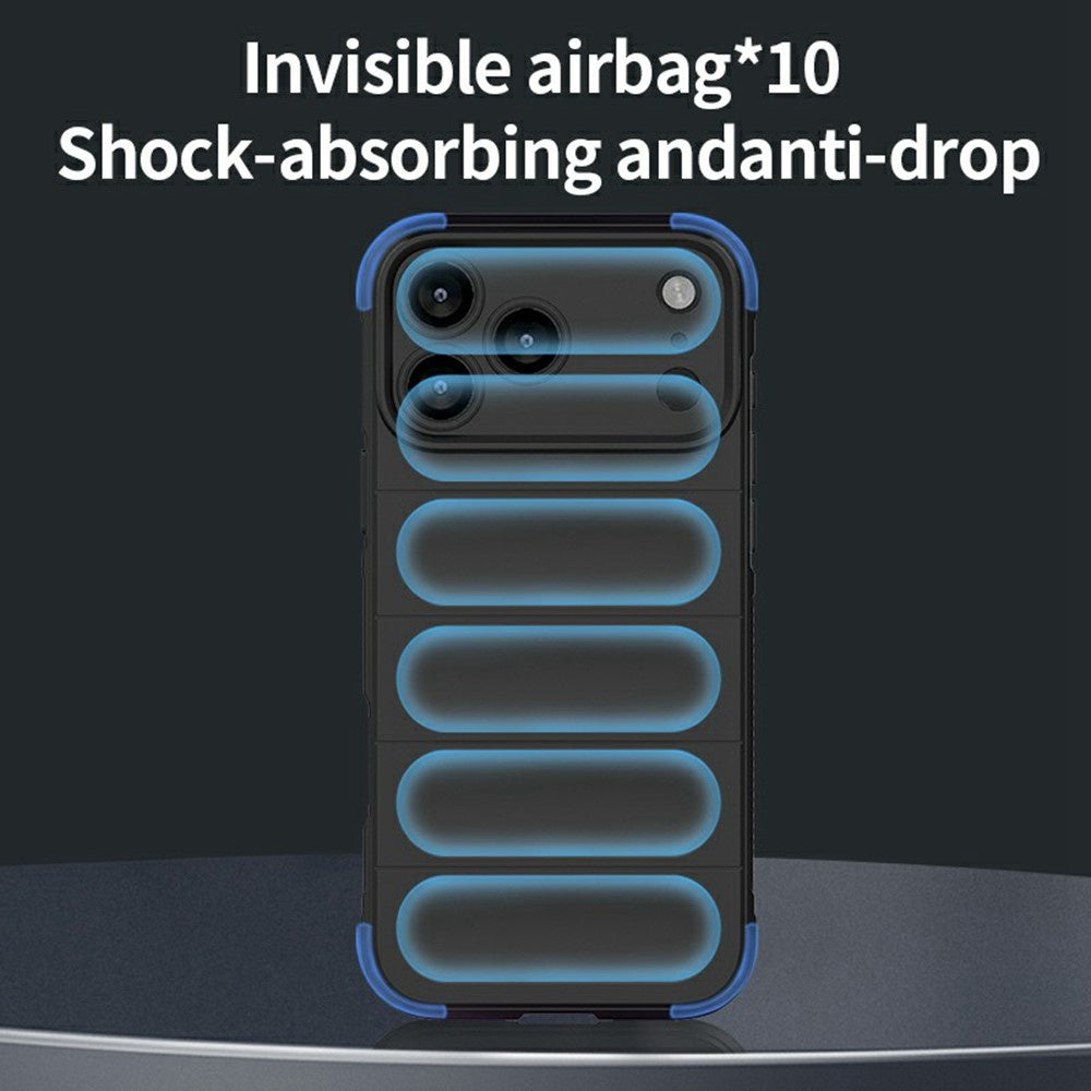 Custodia per Apple iPhone 17 Pro, Techsuit, Magic Shield, Rossa