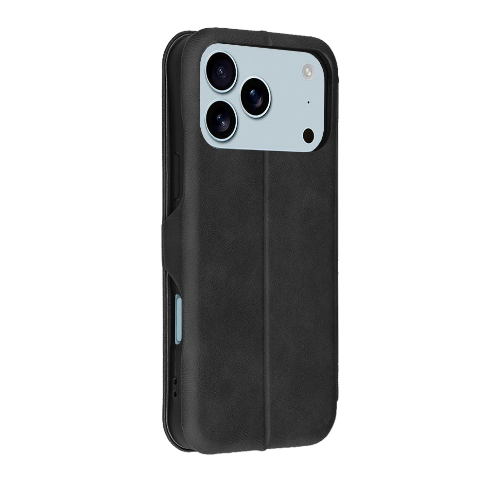 Custodia per Apple iPhone 17 Pro, Techsuit, Safe Wallet Plus, Nera