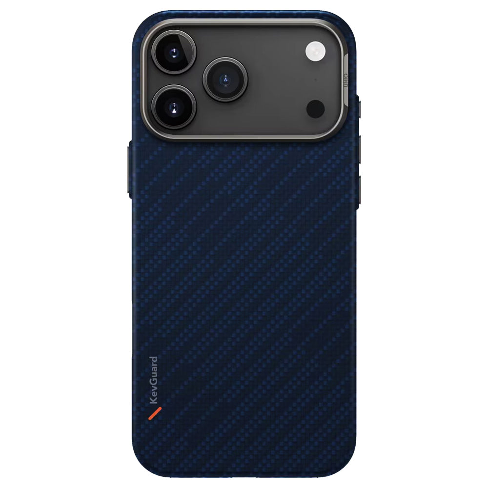Custodia MagSafe per Apple iPhone 17 Pro, UNIQ, Keva MagClick, Denim