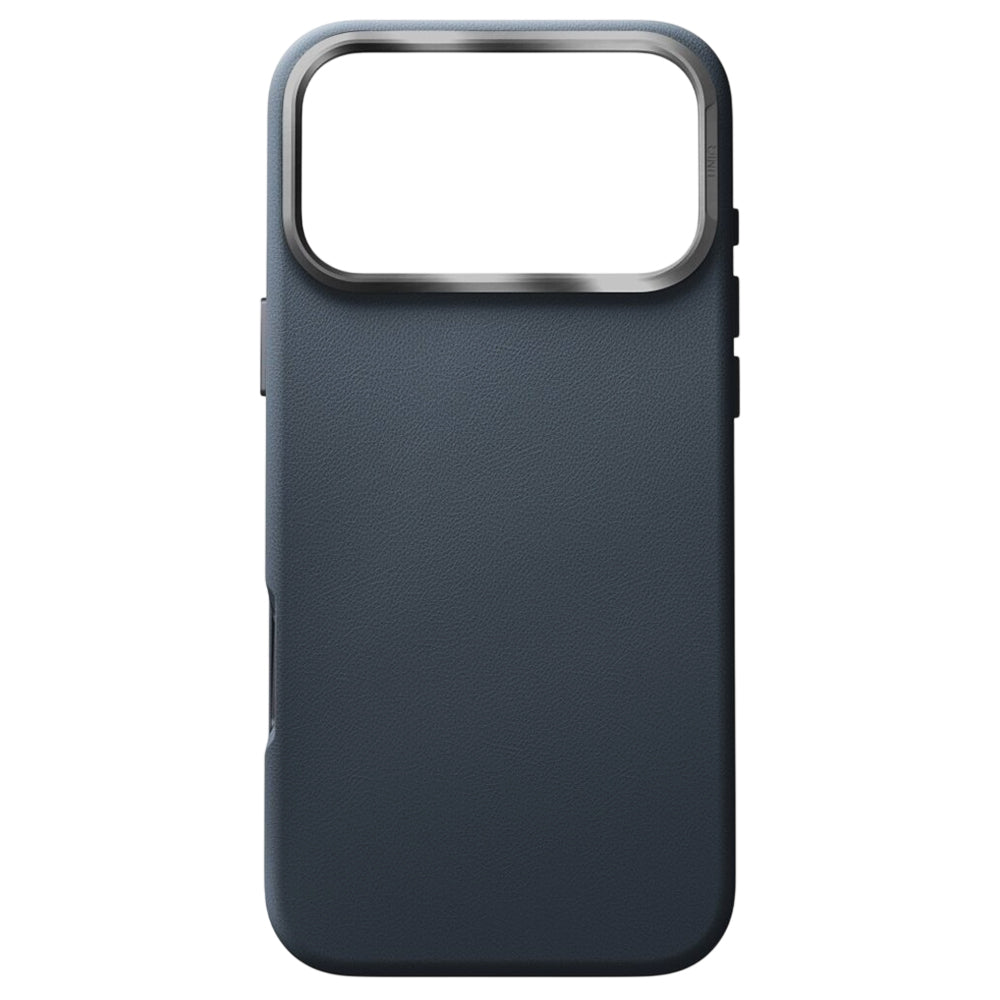 Custodia per Apple iPhone 17 Pro, UNIQ, Lyden Leatherette, Blu