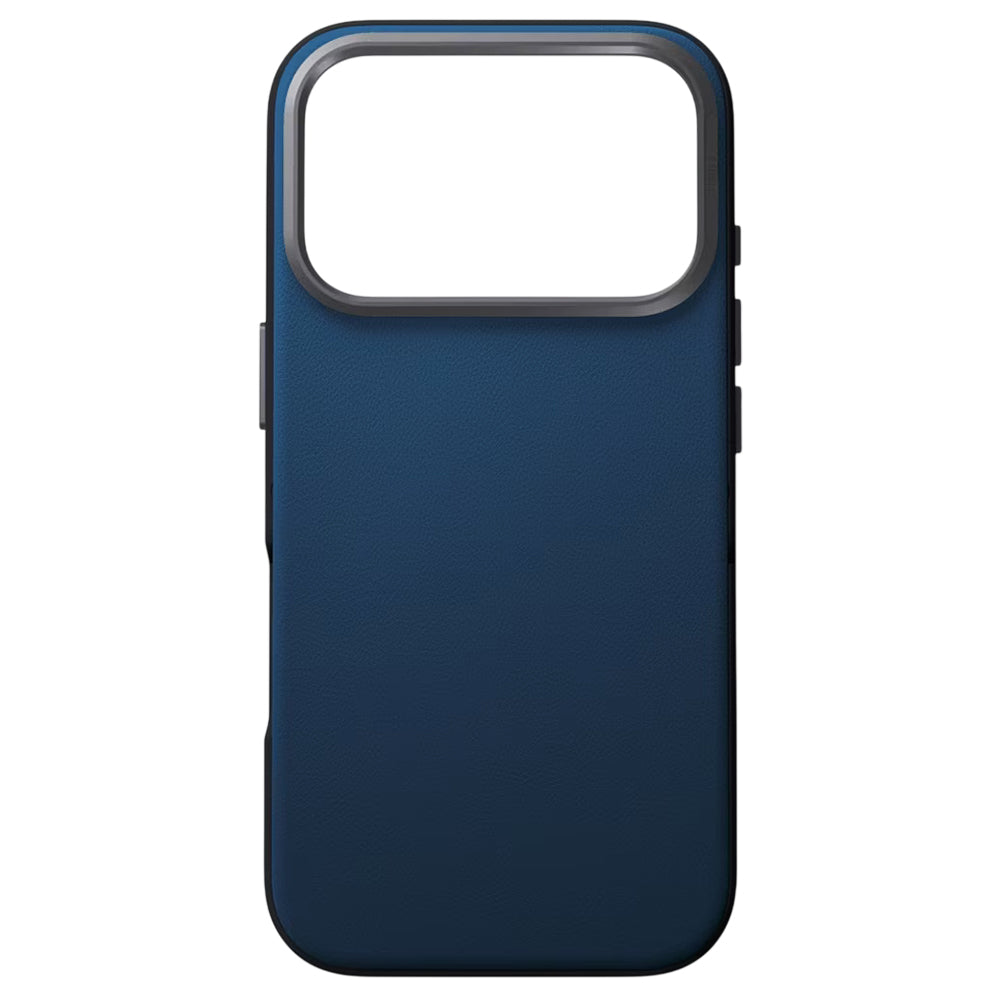 Custodia per Apple iPhone 17 Pro, UNIQ, Lyden Leatherette, Blu Nero