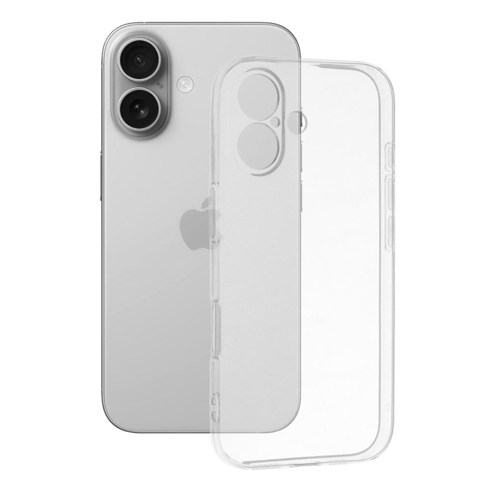 Custodia per Apple iPhone 17, Techsuit, Clear, Trasparente